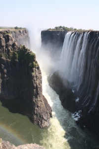 The mighty Victoria Falls